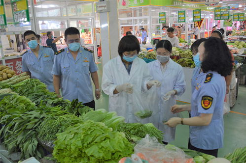 河北省邢台市信都区开展 你点我检 食用农产品现场快检惠民活动