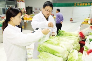 南开菜市场试点 让百姓吃得放心