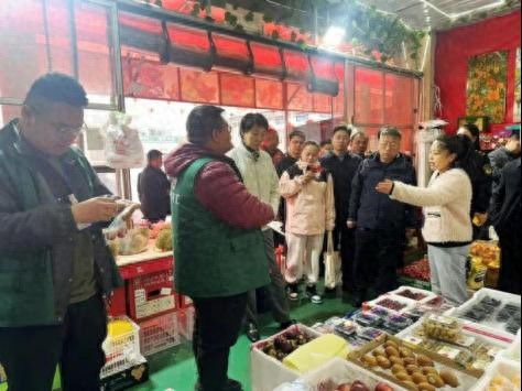 山西忻州市场监管局到太原市调研农批市场食用农产品快检工作
