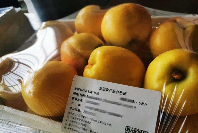 食用农产品合格证试行,农产品也有了“身份证”,可手机扫码溯源